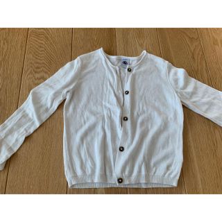 プチバトー(PETIT BATEAU)のプチバトー　カーディガン　90(カーディガン)