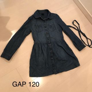 ギャップキッズ(GAP Kids)の春コーデに♪  GAP デニムワンピ　120(ワンピース)