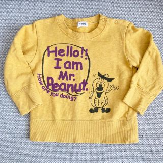 ターカーミニ(t/mini)の丸高 ピーナツ トレーナー 90cm t/mini(Tシャツ/カットソー)