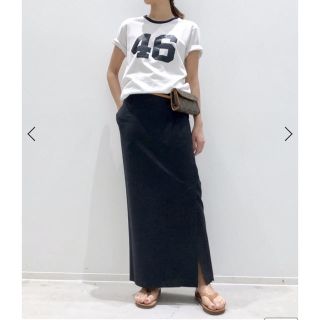 アパルトモンドゥーズィエムクラス(L'Appartement DEUXIEME CLASSE)の美品☆L'Appartement Navy Maxi スカート◆size38(ロングスカート)