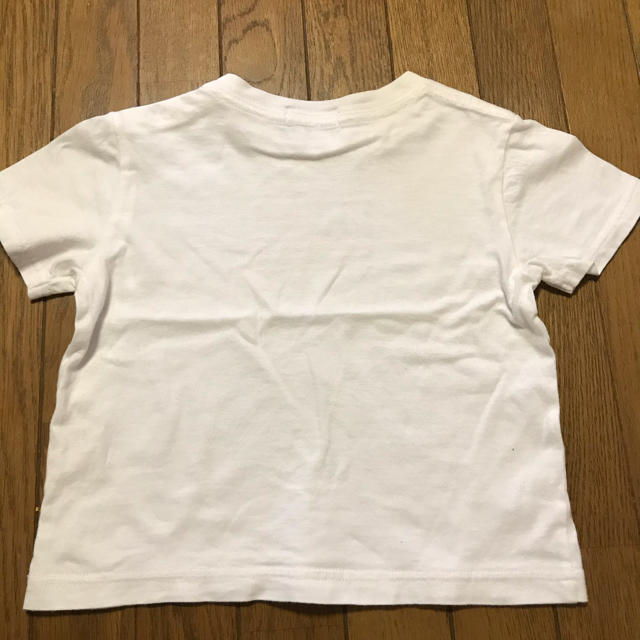 POLO RALPH LAUREN(ポロラルフローレン)のラルフローレン  Tシャツ　シンプル　星条旗　アメリカ　白　ホワイト キッズ/ベビー/マタニティのベビー服(~85cm)(Ｔシャツ)の商品写真