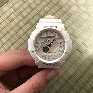 ベビージー(Baby-G)のCASIO Baby-G ホワイト(腕時計)