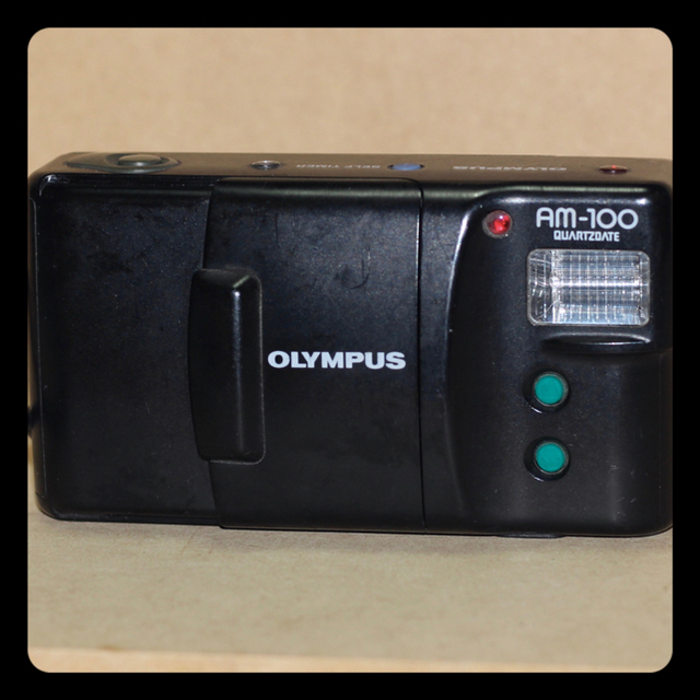 完動品 OLYMPUS AM-100フィルムカメラ