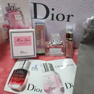 ディオール(Dior)のDior 香水・グロス・巾着など6点セット(香水(女性用))