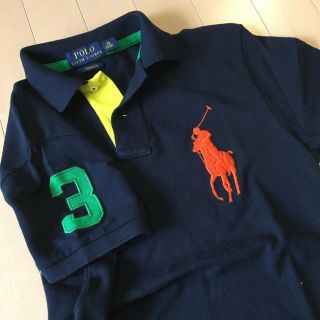 ポロラルフローレン(POLO RALPH LAUREN)のラルフローレン　ピッグポニー　メンズ　ポロシャツ　ネイビー(ポロシャツ)