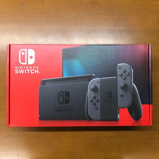 Nintendo Switch 本体 新型 グレー Joy-Con(L)/(R)グレー状態