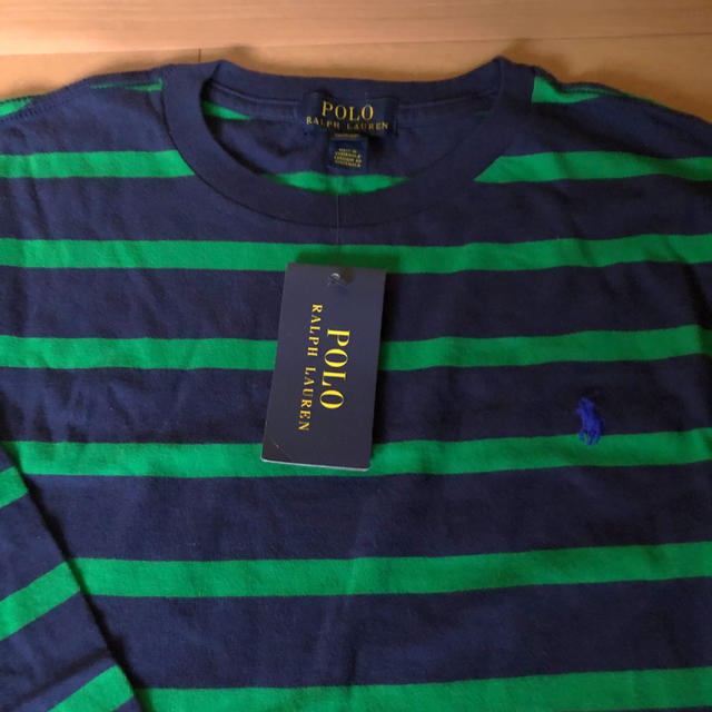 POLO RALPH LAUREN(ポロラルフローレン)の新品 タグ付き RALPH LAUREN ラルフローレン長袖Tシャツ 170cm キッズ/ベビー/マタニティのキッズ服男の子用(90cm~)(その他)の商品写真