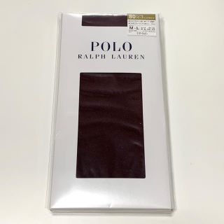 ポロラルフローレン(POLO RALPH LAUREN)のポロ ラルフローレン ストッキング タイツ カラータイツ ダークルビー 赤 茶(タイツ/ストッキング)