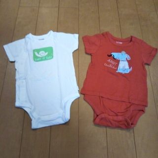 ベビーギャップ(babyGAP)のbabyGAPロンパース　80　2枚セット(ロンパース)