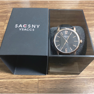 サクスニーイザック(SACSNY Y'SACCS)の【新品未使用】SACCSNY Y'SACCS 腕時計(腕時計(アナログ))