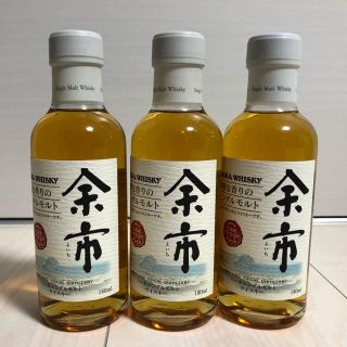 ニッカウヰスキー - 余市 旧ラベル 180ml 3本の通販 by コロコロ's