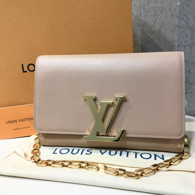 正規品 Louis Vuitton ルイヴィトン ルイーズGM ショルダーバッグ