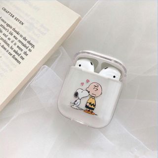 スヌーピー(SNOOPY)のAirPodsケース　スヌーピー(ヘッドフォン/イヤフォン)