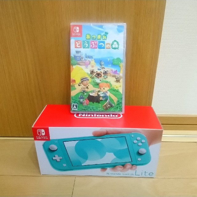 Nintendo Switch  Lite ターコイズ & どうぶつの森　セット