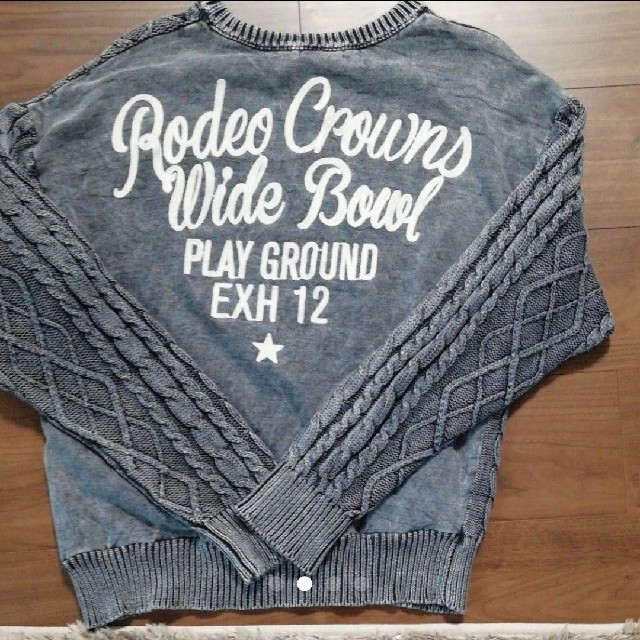 RODEO CROWNS(ロデオクラウンズ)の美品♥️RODEO CROWN ♥️綿100％ケーブルニット セーター レディースのトップス(ニット/セーター)の商品写真