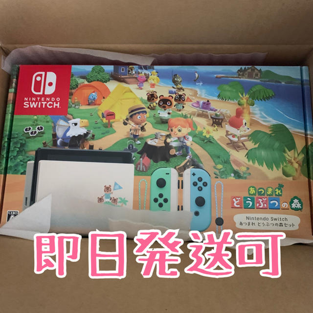 Nintendo Switch 同梱版 あつまれどうぶつの森　セット　本体