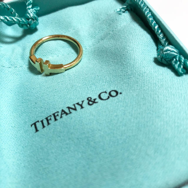 Tiffany & Co. - ティファニー　tワイヤーリング　12.13号