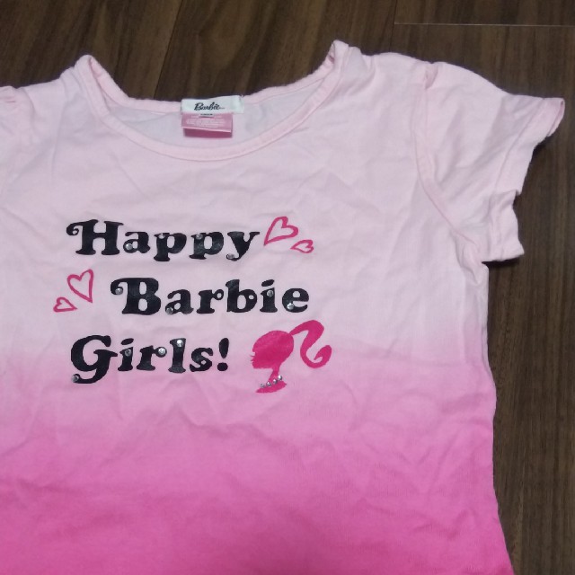 Barbie(バービー)のTシャツ  Barbie キッズ/ベビー/マタニティのキッズ服女の子用(90cm~)(Tシャツ/カットソー)の商品写真