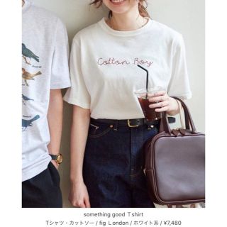 フィグロンドン(fig London)のsomething good Ｔshirt(Tシャツ(半袖/袖なし))