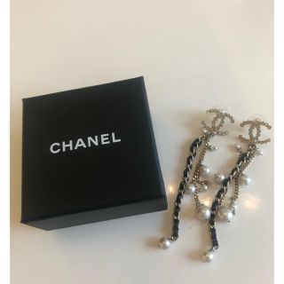 シャネル(CHANEL)のシャネル　ピアス　パール　大振り(ピアス)