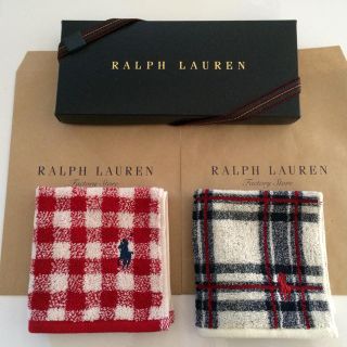 ポロラルフローレン(POLO RALPH LAUREN)のセール♪ギフト♡ラルフ タオルハンカチ(ハンカチ)