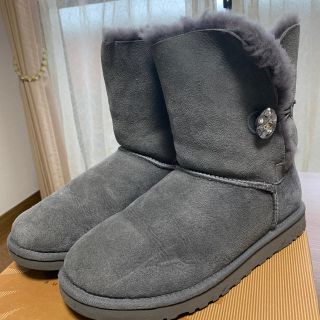 アグ(UGG)のUGG アグ　ムートンブーツ　GREY(ブーツ)