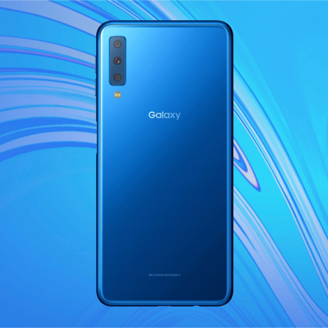 GalaxyA7 ブルー　ギャラクシーA7 新品未開封