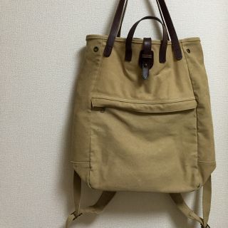 ムジルシリョウヒン(MUJI (無印良品))の帆布バック(リュック/バックパック)