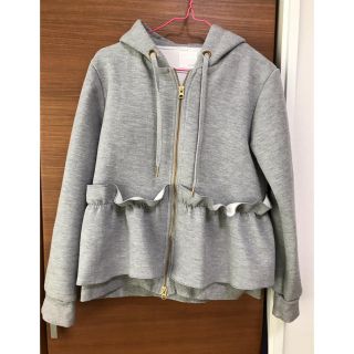 ドゥロワー(Drawer)のmyclozetteフリルパーカー(パーカー)