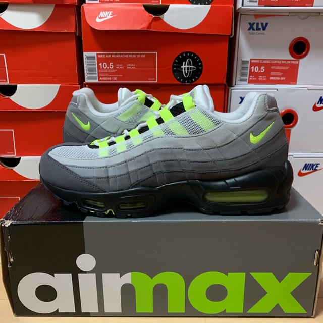 nike air max 95 og neonイエローグラデ　ナイキエアマックス