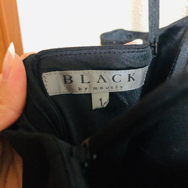 BLACK by moussy(ブラックバイマウジー)のオールインワン　私服でも結婚式でも レディースのパンツ(オールインワン)の商品写真
