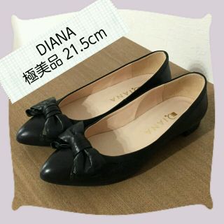 ダイアナ(DIANA)の極美品*ダイアナ*フロントリボンパンプス(ハイヒール/パンプス)