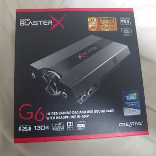 クリエイティブリクリエーション(CREATIVE RECREATION)のCREATIVE Sound BlasterX G6(PC周辺機器)