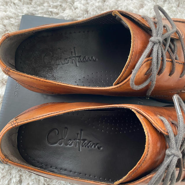 Cole Haan(コールハーン)のコールハーン NIKEコラボ ビジネスシューズ 革靴ブラウン COLE HAAN メンズの靴/シューズ(ドレス/ビジネス)の商品写真