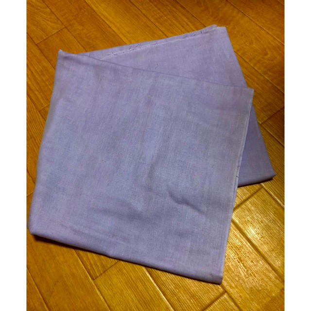 ダブルガーゼ　薄紫　115cm×1m ハンドメイドの素材/材料(生地/糸)の商品写真