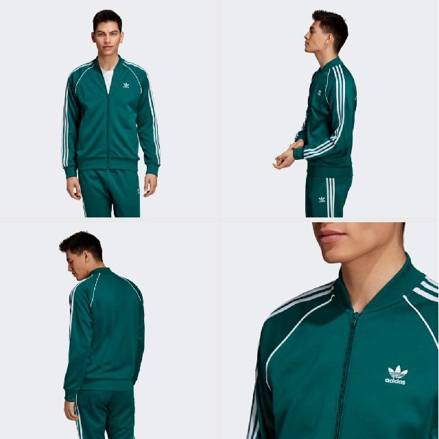 adidas originals ジャージ　緑