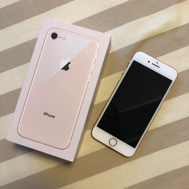マサオさま専用 iPhone8 64GB ゴールド SIMロック解除済み-