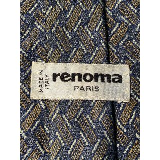 レノマ(RENOMA)の【renoma】美品　ネクタイ　オシャレな総柄(ネクタイ)