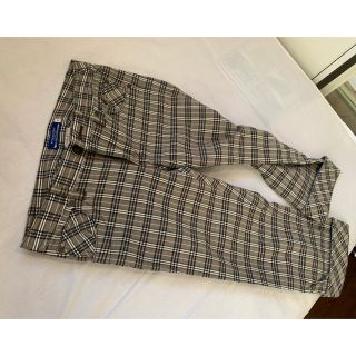 バーバリーブルーレーベル(BURBERRY BLUE LABEL)のBurberry bluelavel チェックパンツ(カジュアルパンツ)