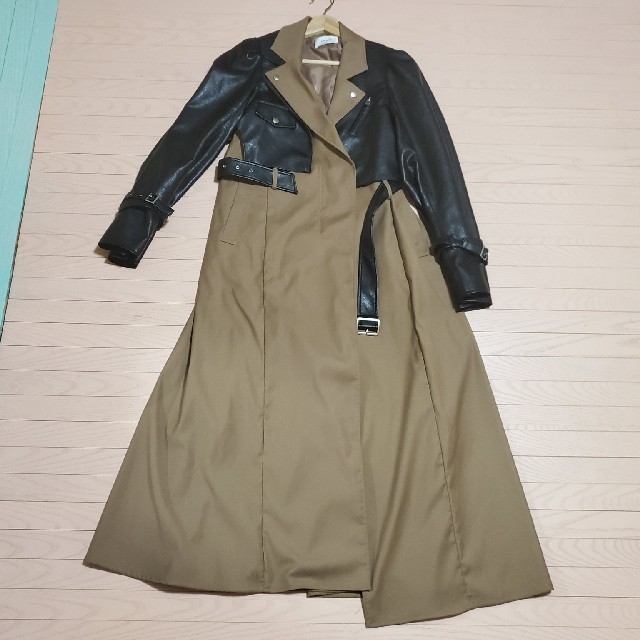 Ameri VINTAGE(アメリヴィンテージ)のameri RIDERS DOCKING COAT
 レディースのジャケット/アウター(トレンチコート)の商品写真