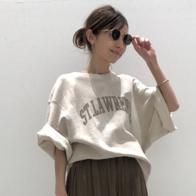 AMERICANA 3/4 Sleeve Sweat プルオーバー