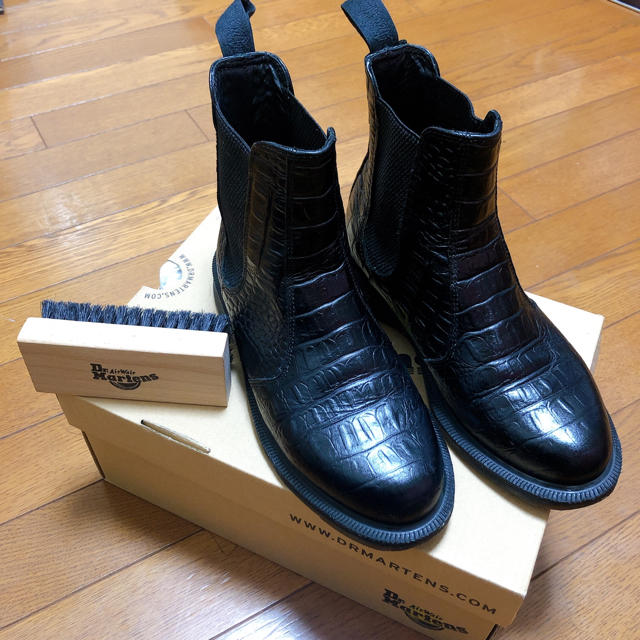 Dr.Martens クロコダイルブーツ????ブラシセット♡