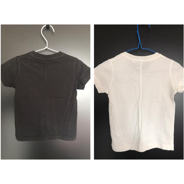 AZUL by moussy(アズールバイマウジー)の2枚組　AZUL by moussy キッズ　Vネック　Tシャツ キッズ/ベビー/マタニティのキッズ服男の子用(90cm~)(Tシャツ/カットソー)の商品写真