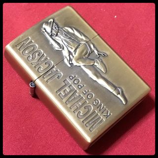 ジッポー(ZIPPO)のマイケルジャクソン  Ｂ zippo型 オイルライター 新品・未使用(タバコグッズ)