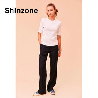 THE SHINZONE ザ シンゾーン センタープレスパンツ新品36 鈴木六夏