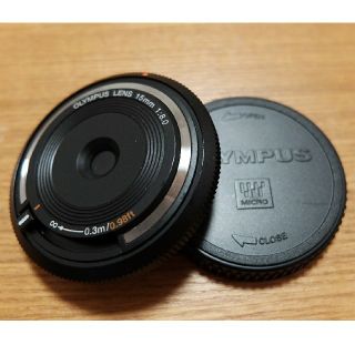 オリンパス(OLYMPUS)のオリンパス キャップレンズ BCL-1580 15mm F8.0 中古良品クラス(レンズ(単焦点))