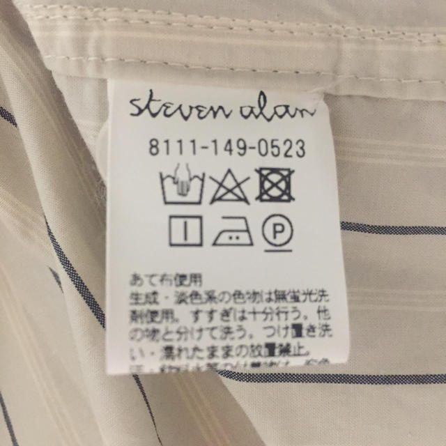 Steven Alan  SINGLE NEEDLE BOX SHIRTメンズ