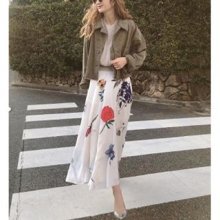 アメリヴィンテージ(Ameri VINTAGE)の【AMERI】 新品未使用　AMANDA CIRCULAR SKIRT(ロングスカート)