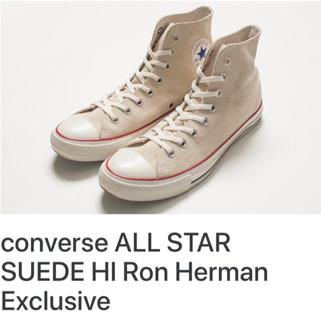 Ron Herman(ロンハーマン)のconverse SUEDE HI Ron Herman Exclusive メンズの靴/シューズ(スニーカー)の商品写真