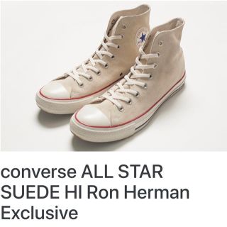 ロンハーマン(Ron Herman)のconverse SUEDE HI Ron Herman Exclusive(スニーカー)